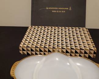 Anchor Hocking Milk Glass