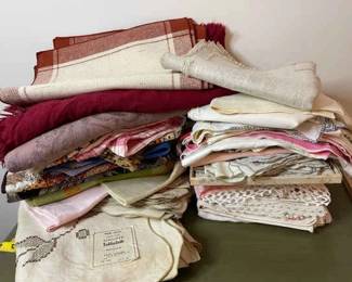 Massive Vintage Linen Mystery Lot