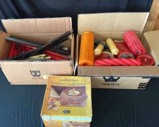 Huge Candle Mystery Lot