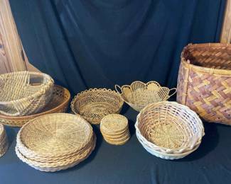 So Many Wicker Baskets