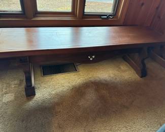 Vintage Dining Bench Lot 2 Of 2 