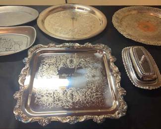 Vintage Metal Plates