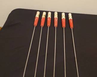 Rare Vintage 1950s Roasting Sticks