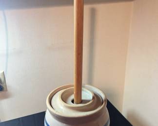 Vintage Marshall Pottery Butter Churn
