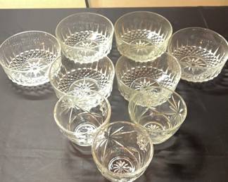 Patterned Crystal Bowls