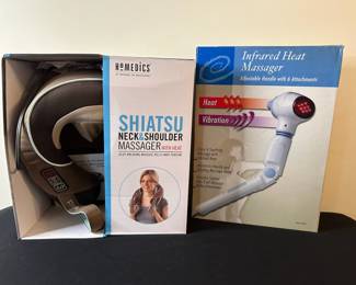 2 Heated Massagers