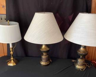 3 Beautiful Lamps