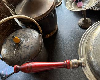 close up of silverplate 