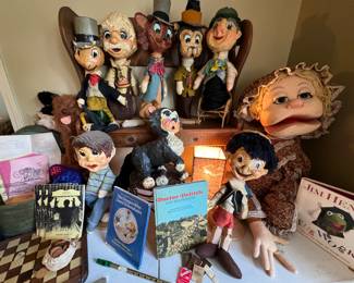 PUPPETRY OVERLOAD.. ALL HANDMADE 