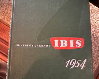 1953-1956 University of Miami Yearbooks 