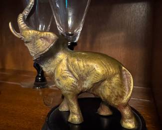 cast iron little elephant 