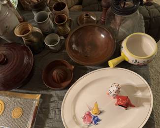 vintage serving pieces 