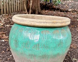 Outdoor Glazed Planters