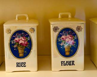 Vintage Cannister Set