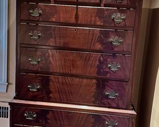 Chippendale High Boy.  Hand crafted in New York.