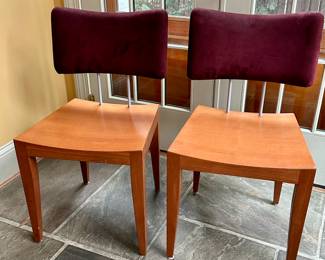 Made in Italy Dining Set.  Tonon Rota Table and (6) Tonon Cena Chairs (2 pictured).