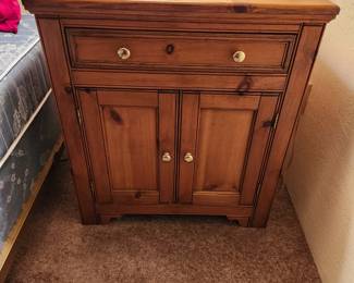 Two Pine Side Cabinets.