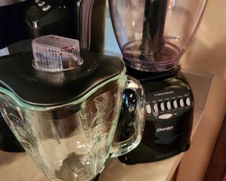 Small Appliances. Osterizer Blender with Attachments.