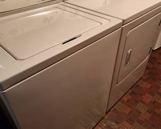 Whirlpool Washer and Dryer.  Very clean and in good condition. 