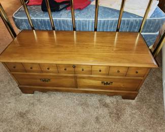 A famous maker Cedar Chest. 