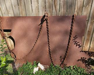 large piece of metal