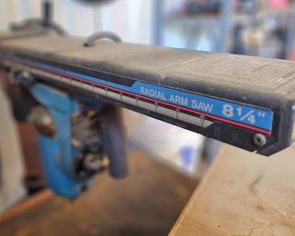 Radial Arm Saw
