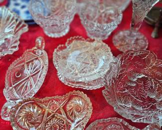 cut vintage glass