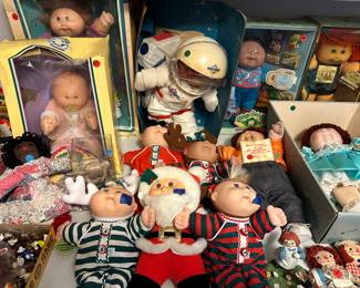 Cabbage patch dolls