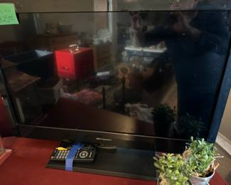 Flatscreen TV w/remote