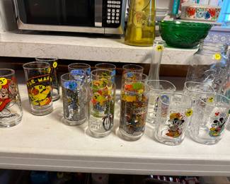 Vintage McDonalds glasses