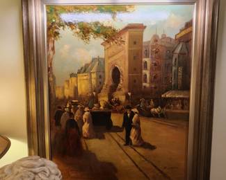 Oil on Canvas--R. Granier