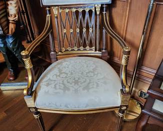 EJ Victor..French Louie XVI style chair
