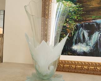 Robert Guenther Studio Art Glass--signed