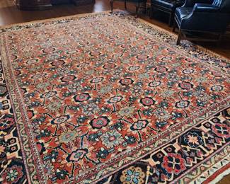 Large Hand Knotted Rug