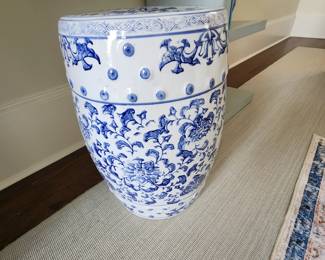 Chinoiserie Garden Stool