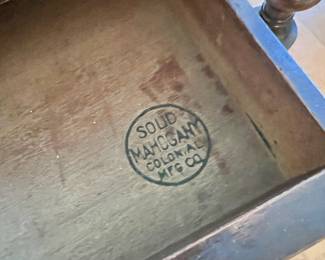 Colonial Manufacturing Company Writing/Spinet Desk