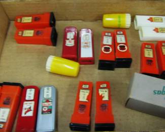 Advertising salt and pepper gas pumps