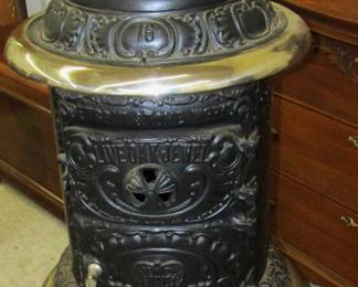 Victorian Wrought Iron Wood Stove