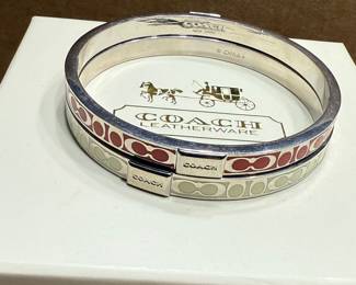 Coach bracelets / jewelry