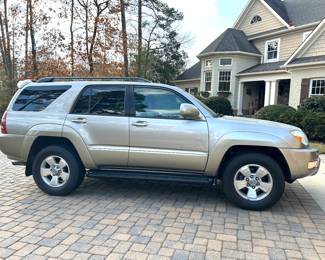 2005 Toyota 4 Runner Limited V8 4WD with 103,714 miles, $16,500
