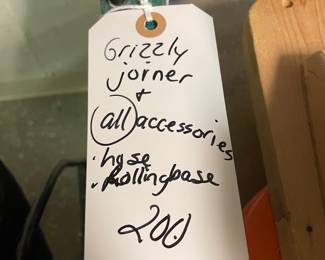 Grizzly 6" x 47" Heavy -Duty Jointer, includes all accessories, hose + rolling base