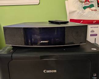 Bose Wave IV music system - Canon Printer