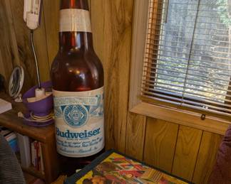 Big Budweiser Bottle