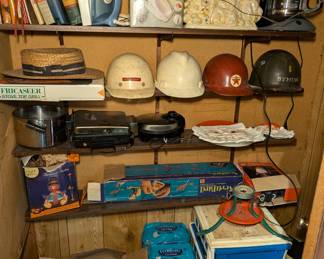 Iron, Mixer, Coffee Make, Helmets and Hats