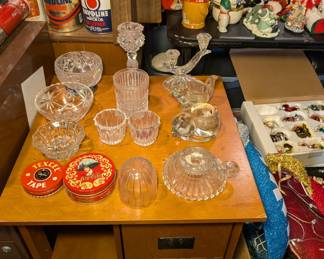 Crystal and Glass - Turning End Table