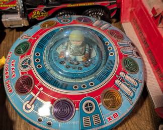 Antique x-7 Space Explorer Ship - Made in Japan