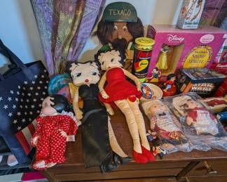 Betty Boop Dolls and Campbell Soup Dolls