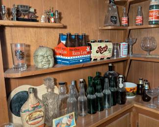 Vintage Glass Bottles