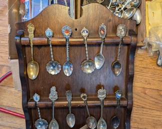 Huge Collection of Mini Souvenir Spoons.