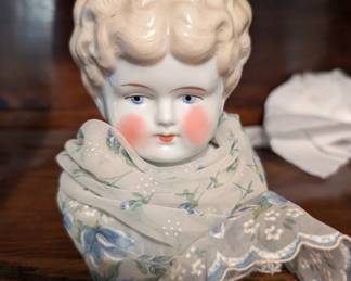Large German China Doll Head